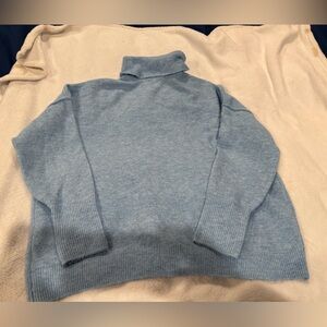Vince Camuto Light Blue Turtleneck Sweater